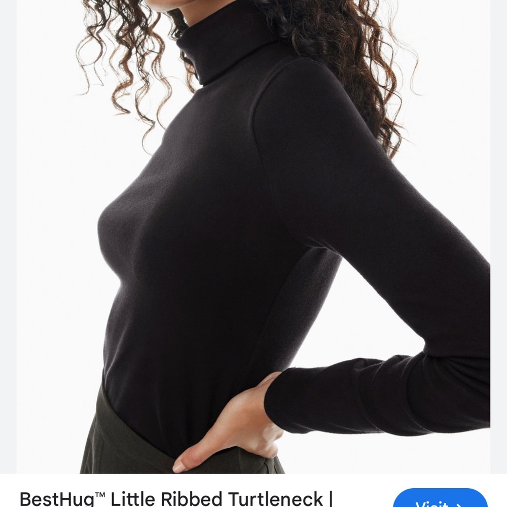 Sunday Best Forest Green Turtleneck Sweater